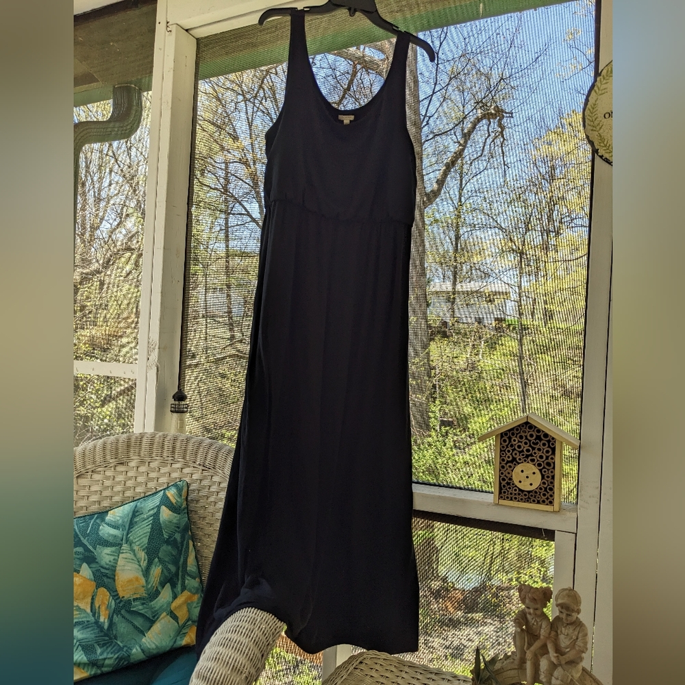 Sonoma Life+Style Maxi length black dress Size XL